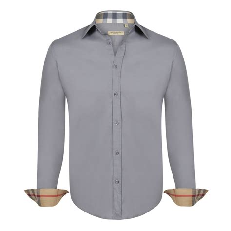 burberry london men's dress shirt|burberry brit shirt price.